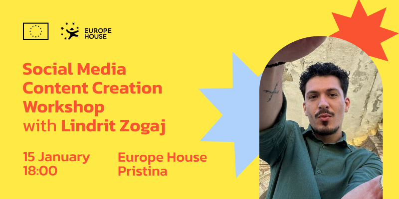 Social Media Content Creation Workshop with Lindrit Zogaj