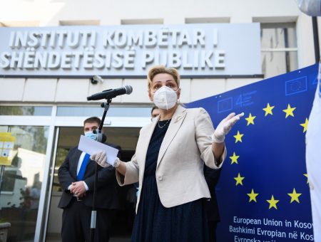 The EU and UNOPS delivered another shipment of the EU’s assistance to Kosovo to fight the coronavirus