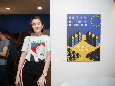 Announcement of joint winners of poster competition on Quality Education