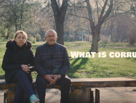 “Don’t let corruption steal your dreams!”