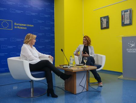 EU inspirational talk with Shqipe Breznica