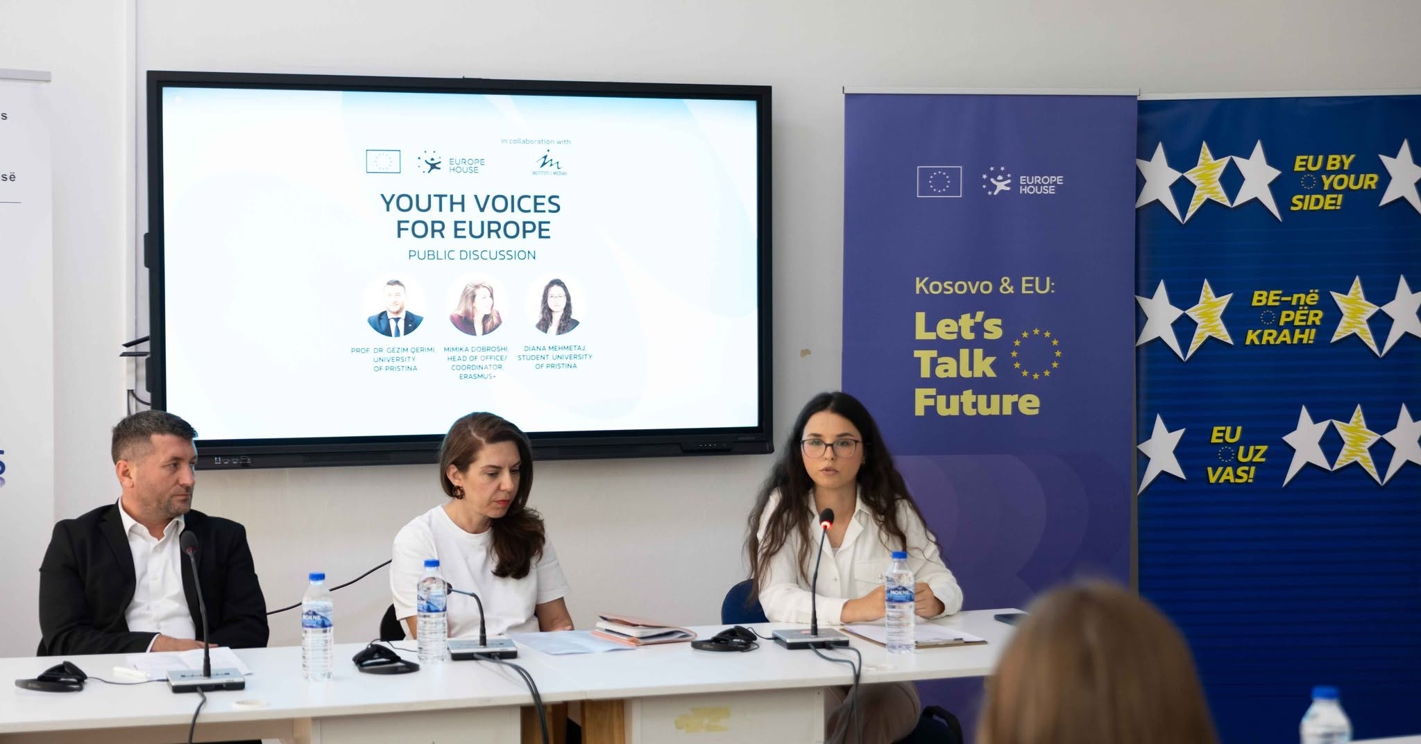The EU in Kosovo puts youth voices, and EU opportunities at the centre of the discussion