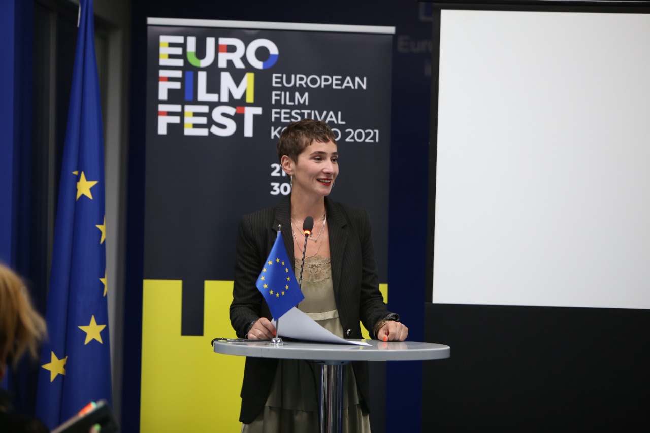 The third edition of the European Film Festival was an extraordinary opportunity for Kosovar filmmakers – Driada Matoshi