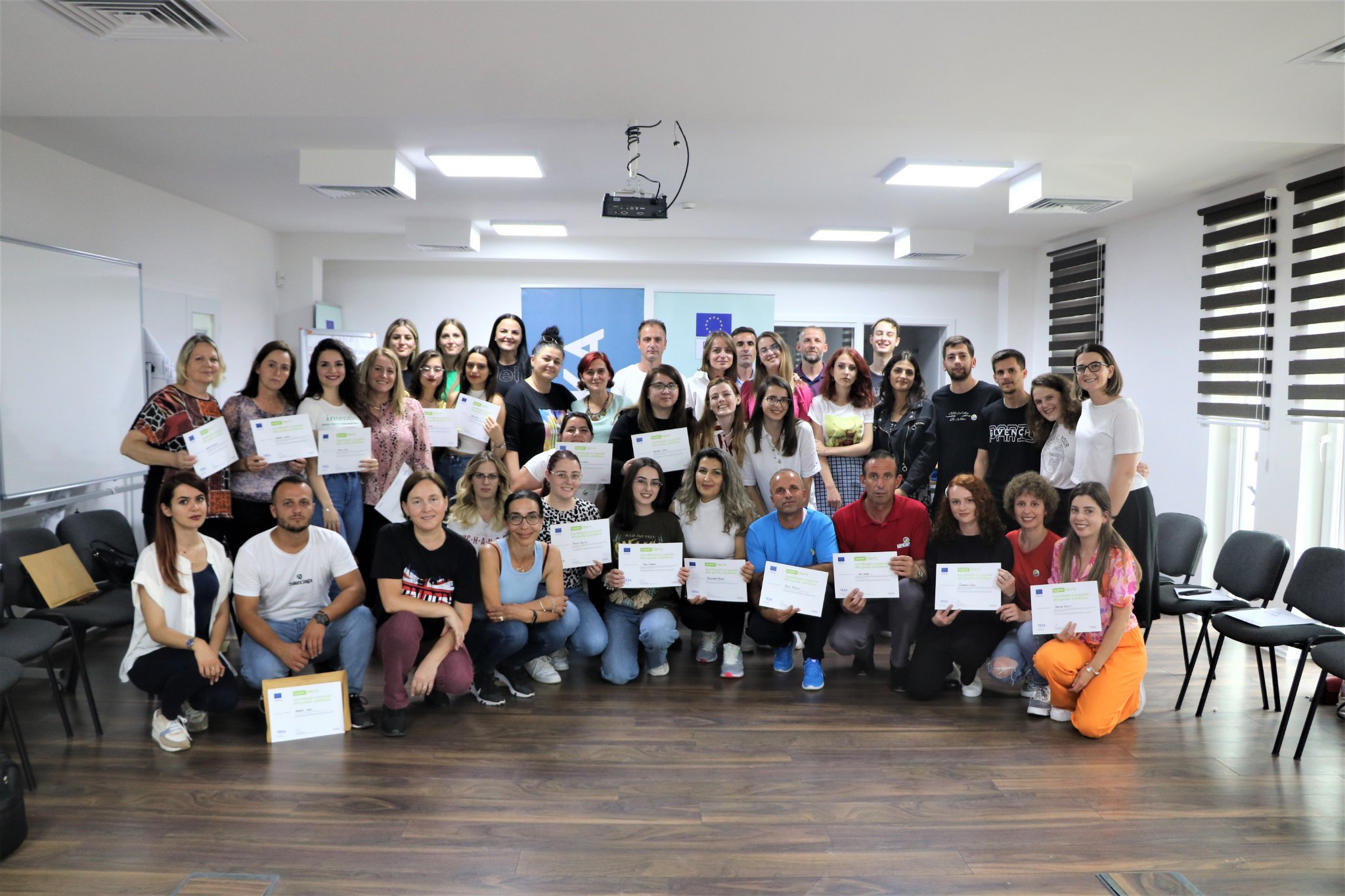 Educational Volunteering Clubs trained about 500 young people in critical thinking, leadership and communication