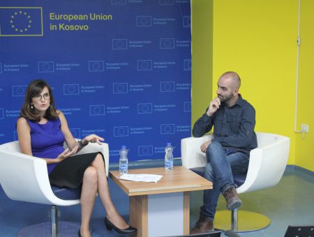 ‘EU Inspirational Talk’ with Arta Istrefi – Jahja