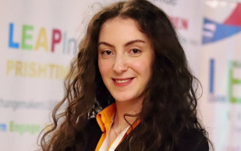 Meet Mihane Beqiri, a young diplomat, polyglot, and environmental activist