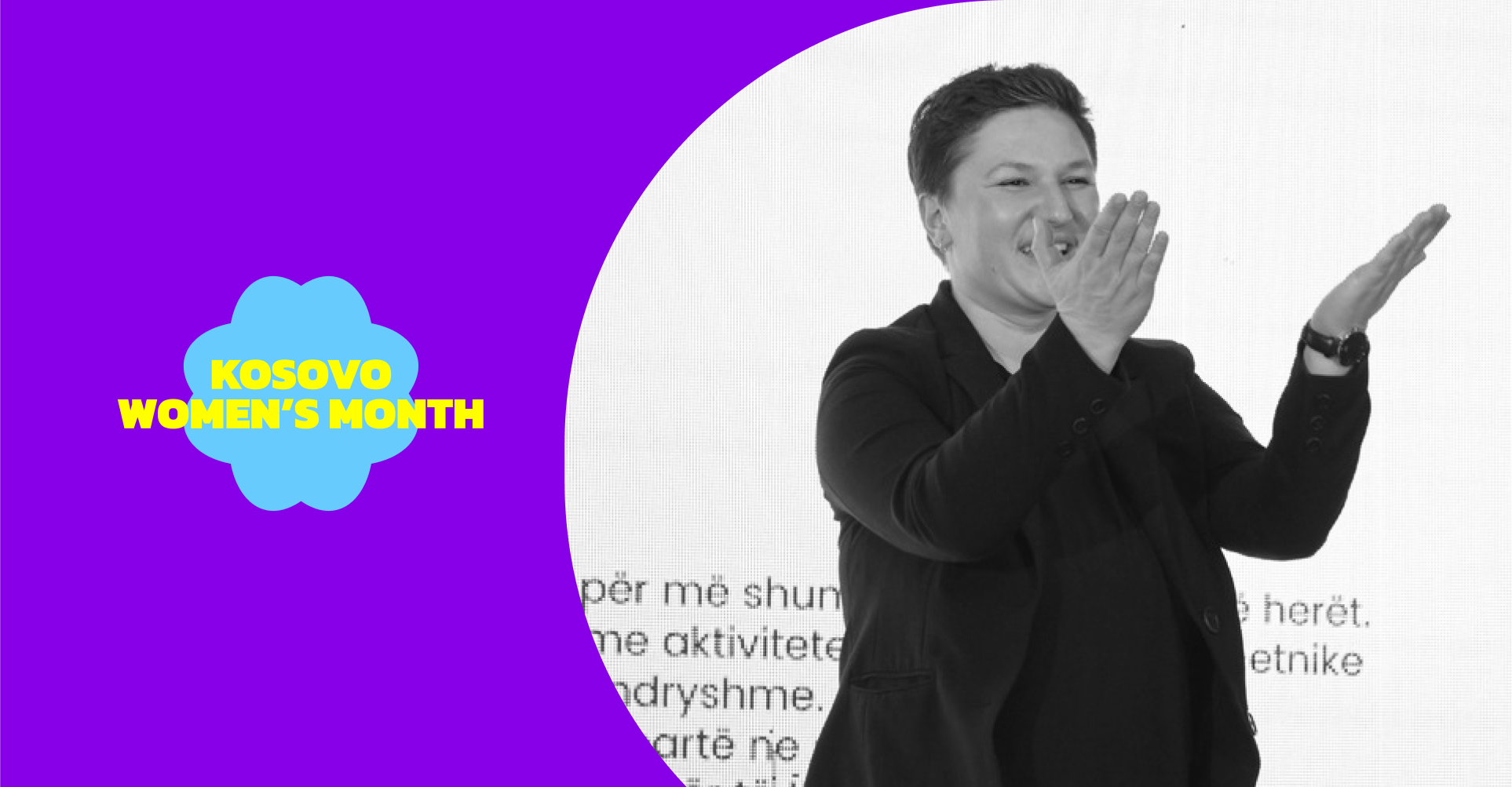 Kosovo Women’s Month: Rajmonda Sylbije