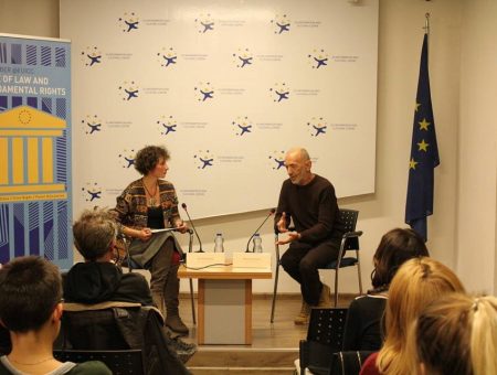 PHOTO BLOG: The Rule of Law and Fundamental Rights campaign at EUICC Pristina started with a Movie Screening and Discussion. A MasterClass on Freedom of Expression and Media Law by media lawyer Flutura Kusari was the second event organized in Pristina, wh