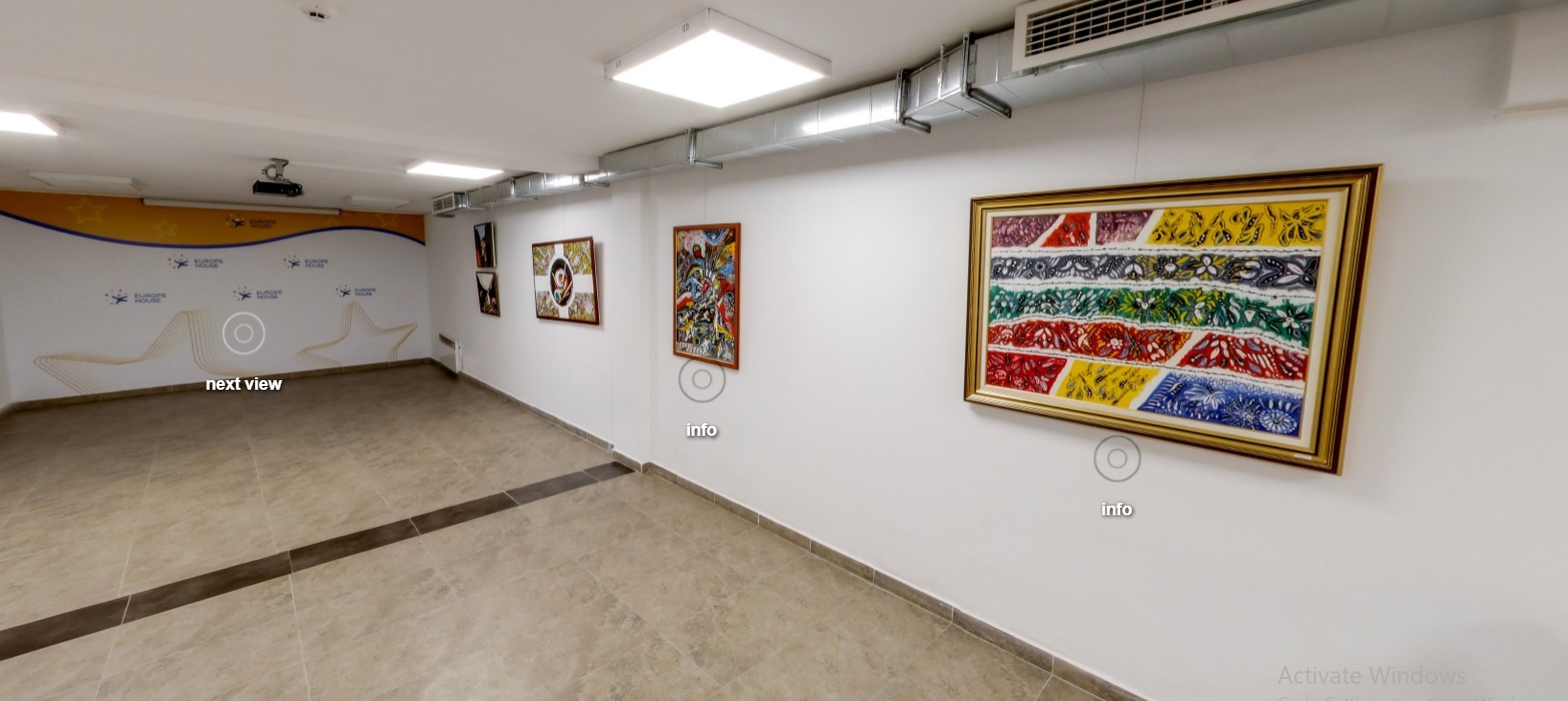 The exhibition “Contemporary visual experience” by the painter Nevruz Musa has been opened