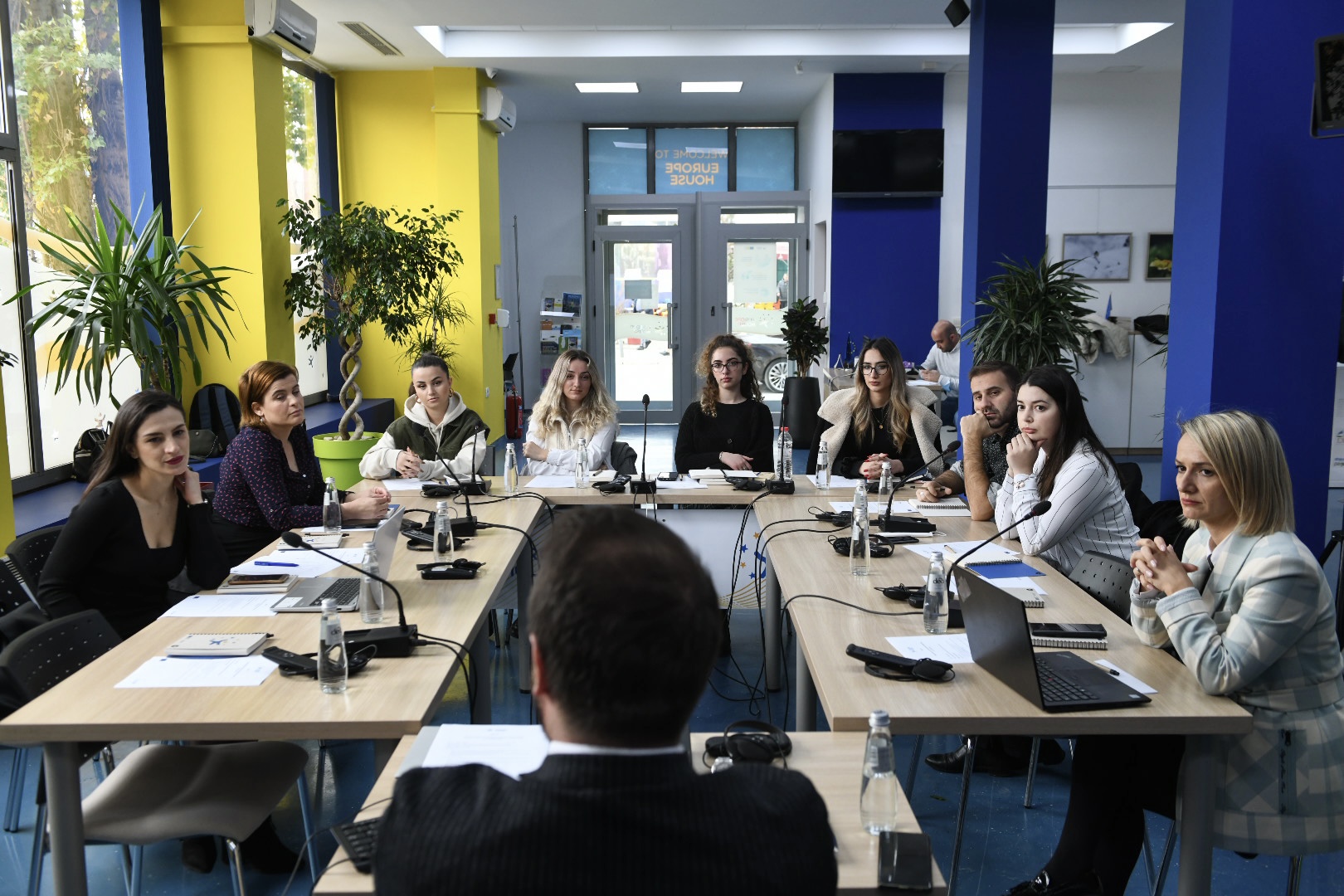 Journalists attend master class on environmental reporting at Europe House