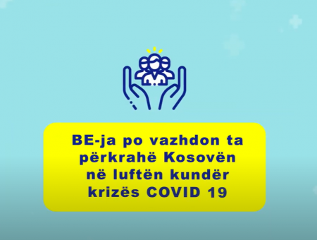 The EU continues to support Kosovo in fighting COVID-19